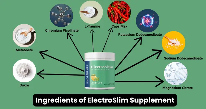 Ingredients of ElectroSlim Supplement