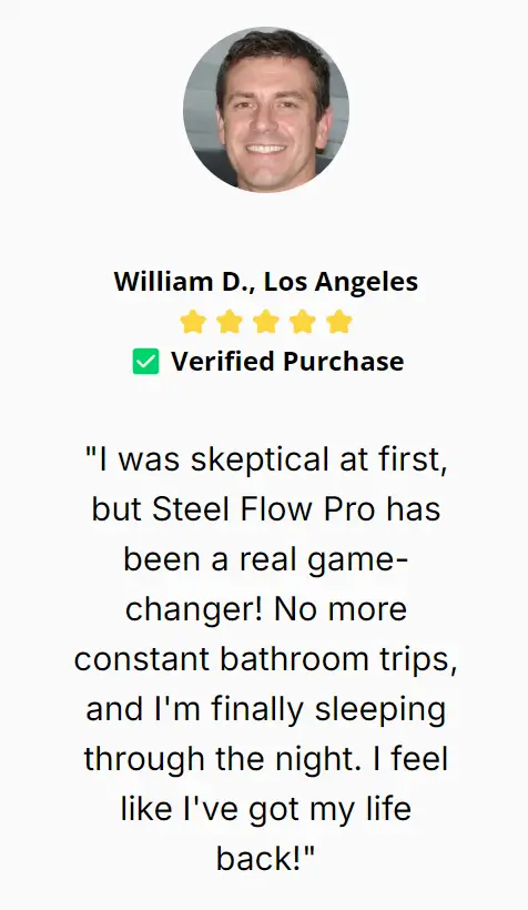 William D.-Steel Flow Pro-Happy-Customer