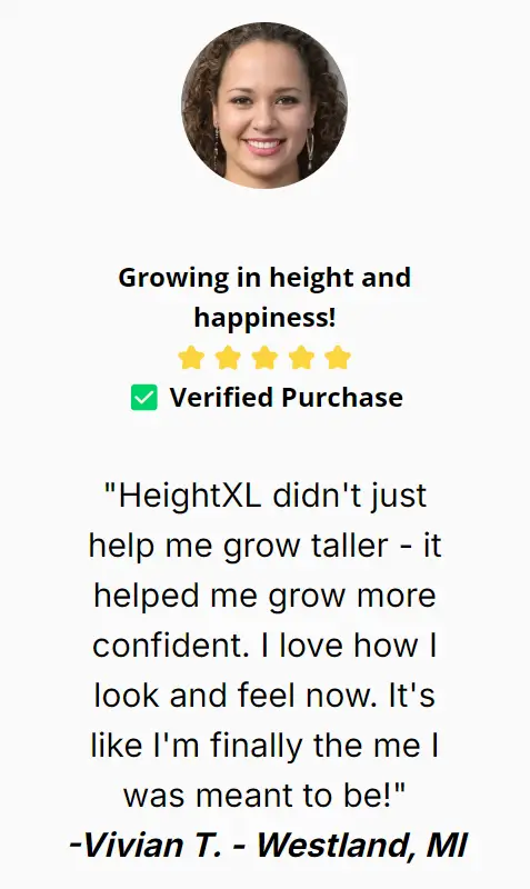 Vivian T.-HeightXL-Happy-Customer