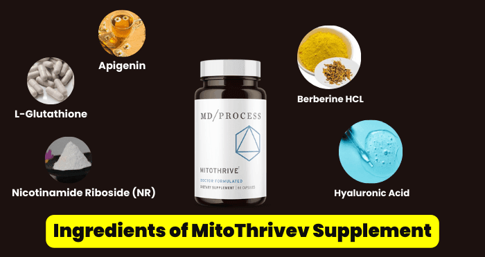 Ingredients of MitoThrivev Supplement