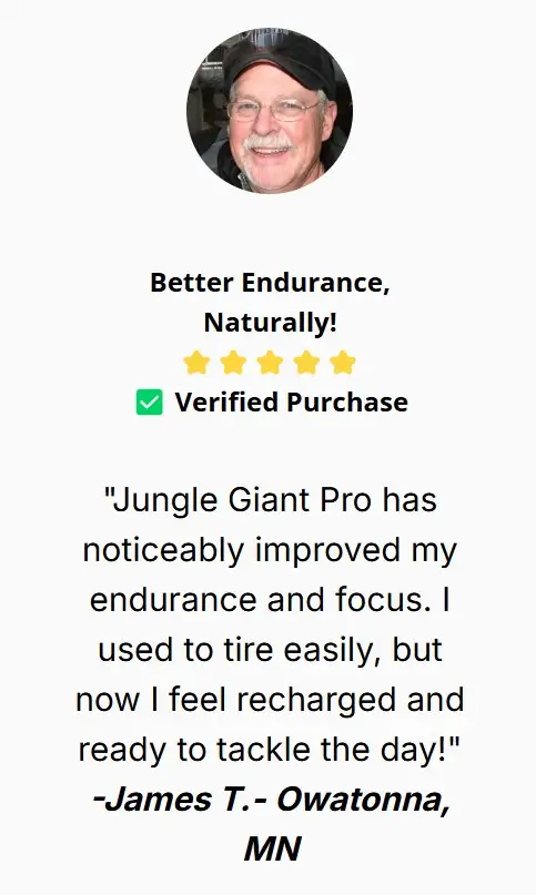 James-Jungle Giant Pro-Happy-Customer