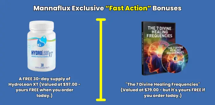 Mannaflux Exclusive “Fast Action” Bonus