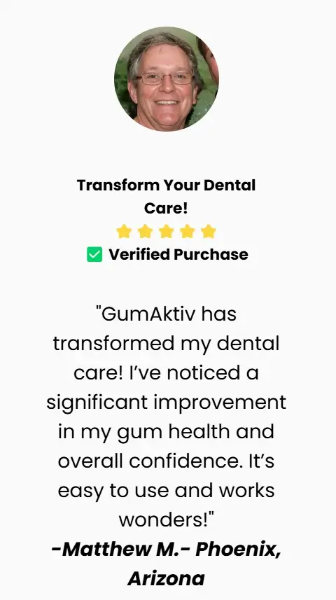 Matthew-GumAktiv-Happy-Customer