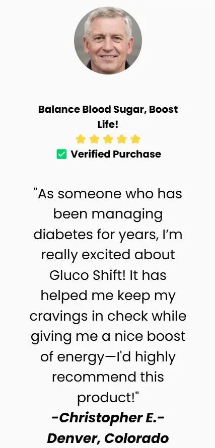 Christopher-Gluco Shift-Happy-Customer