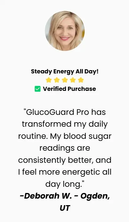 Deborah-GlucoGuard Pro-Happy-Customer.png