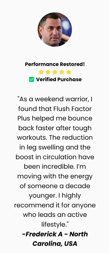 Frederick-Flush Factor Plus-Happy-Customer