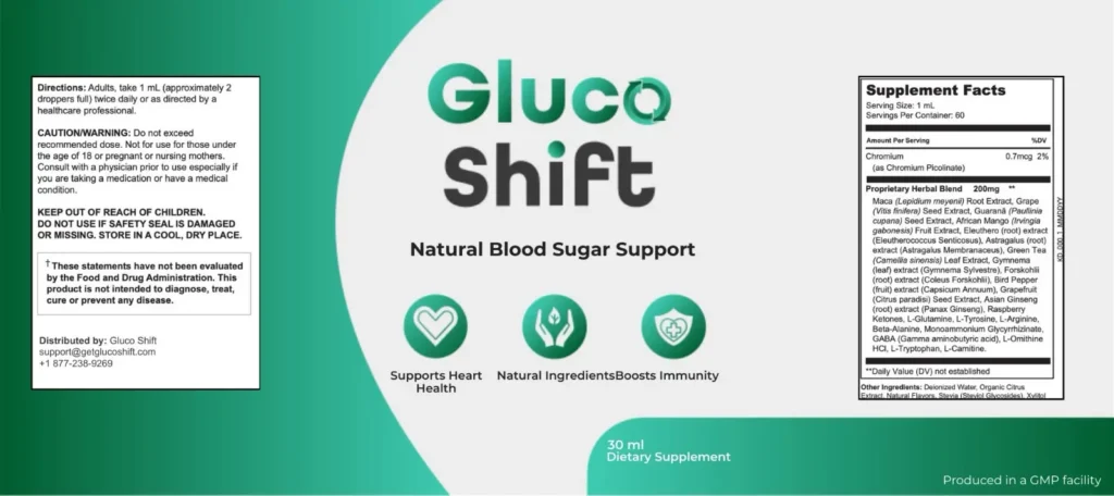 Gluco Shift-Label