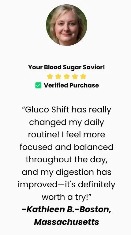 Kathleen-Gluco Shift-Happy-Customer