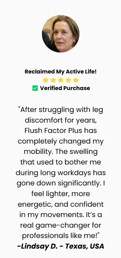 Lindsay-Flush Factor Plus-Happy-Customer