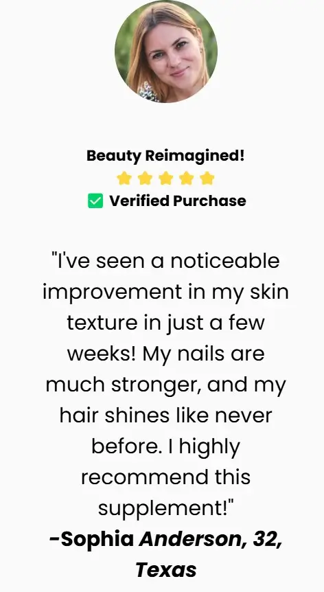 Sophia Anderson-RevivaGlow-Happy-Customer