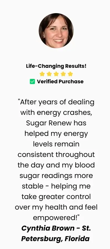 Cynthia- Sugar Renew-Happy-Customer.webp