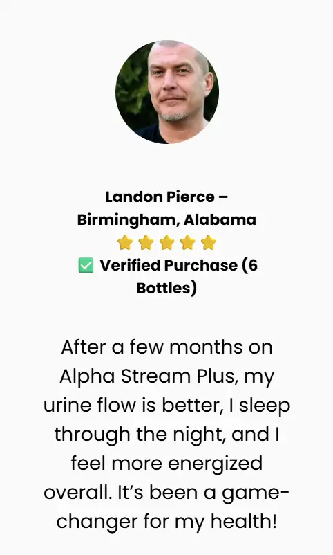 Landon-Alpha Stream Plus-Happy-Customer