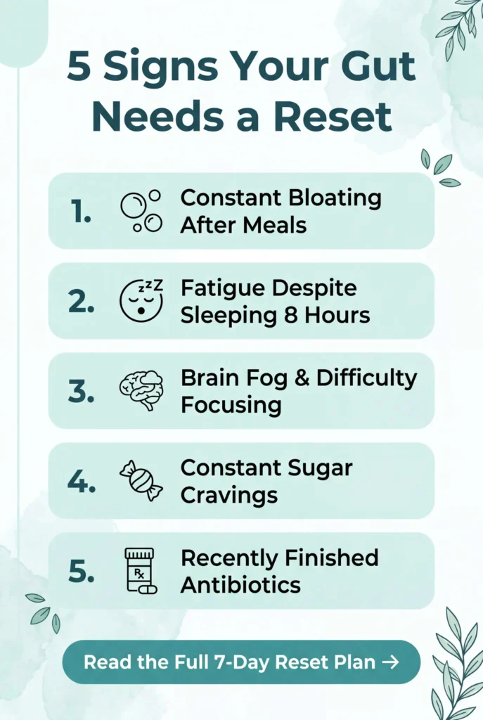 5 Signs Your Gut Needs a Reset