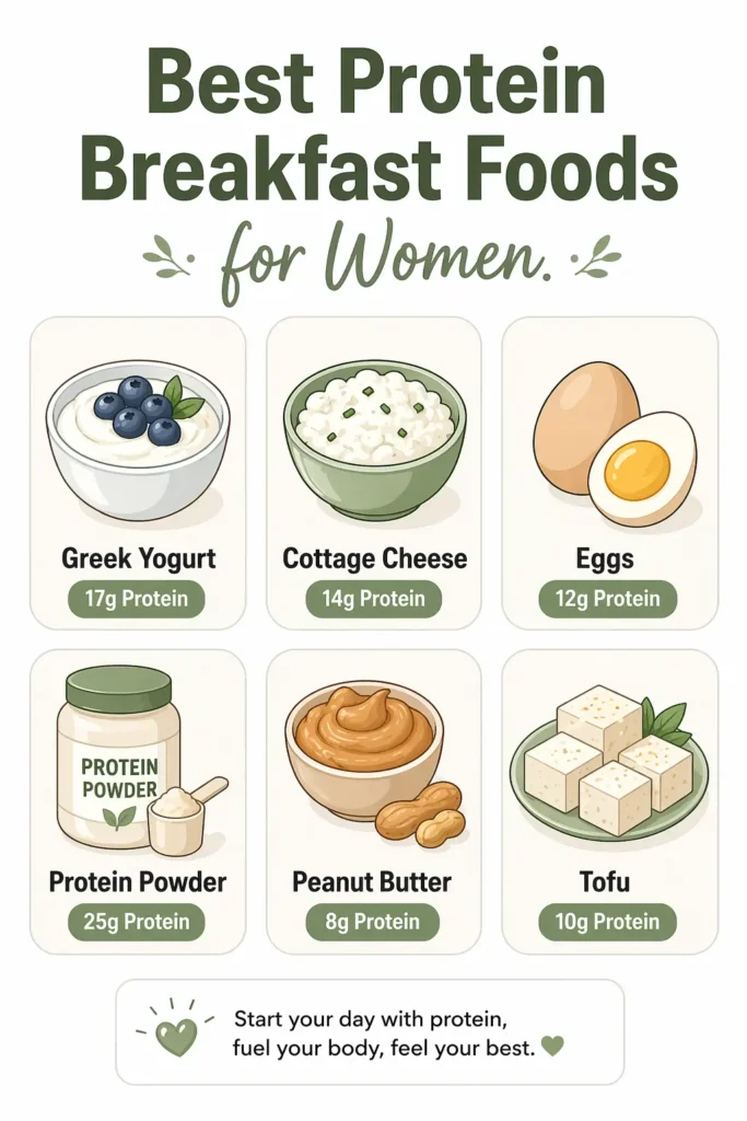 Best Protein Foods for Women's Breakfasts