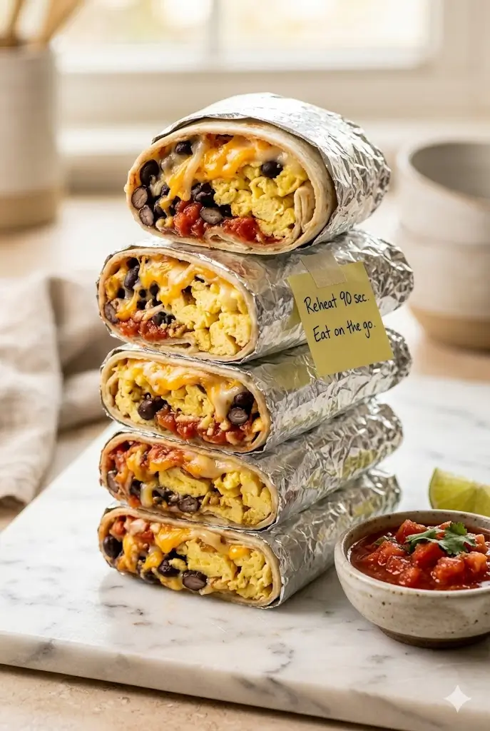 Foil-Wrapped-Burrito-Stack