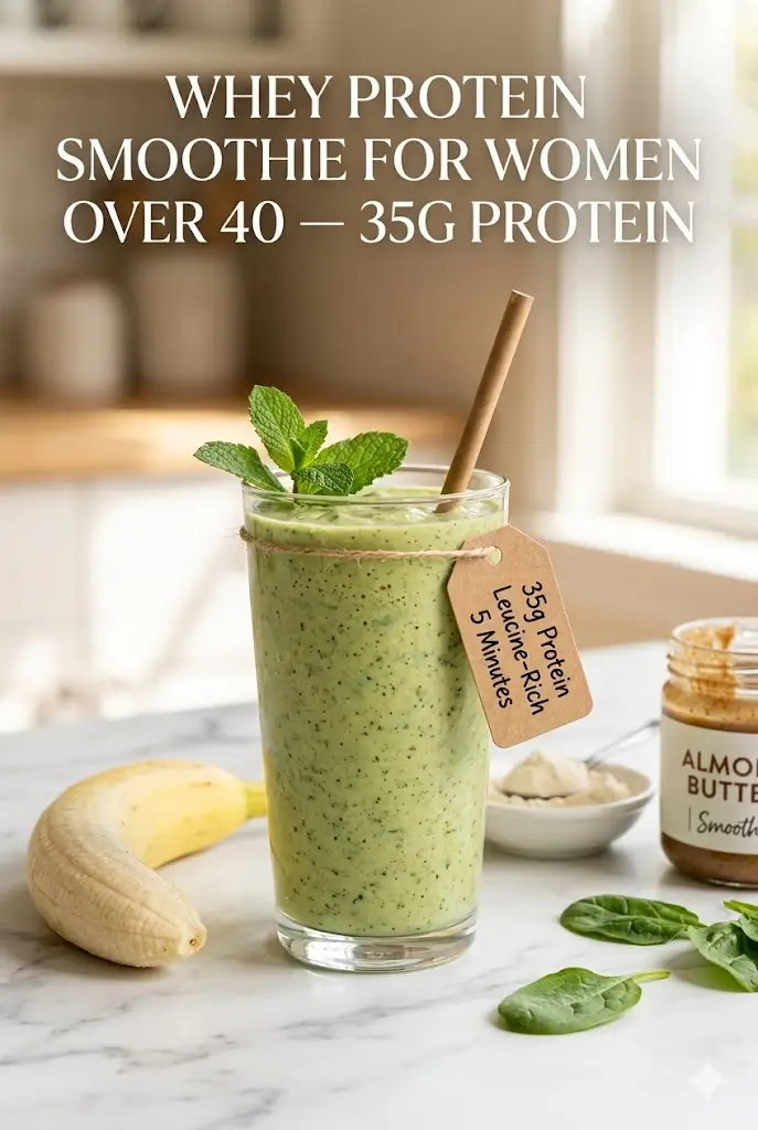 Whey-Protein-Smoothie-for- Women-Over-40