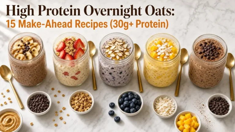 high-protein-overnight-oats-15-recipes-30g-protein